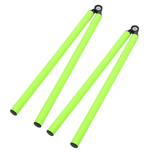 BESPORTBLE 2pcs Outdoor Basketball Soccer Training Sign Poles Durable Agility Practice Rods for Field Competition Lightweight for Athletes Design