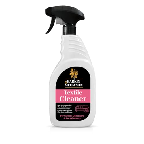 Barkin & Meowson Odor Neutralizing Textile Cleaning Spray450ml / 15.83 fl.oz -Cleaning Spray for Upholstery Carpets and Woven Fabrics