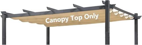 BOJAVOM Pergola Shade Cover for 10' X 13' Deck Porch...