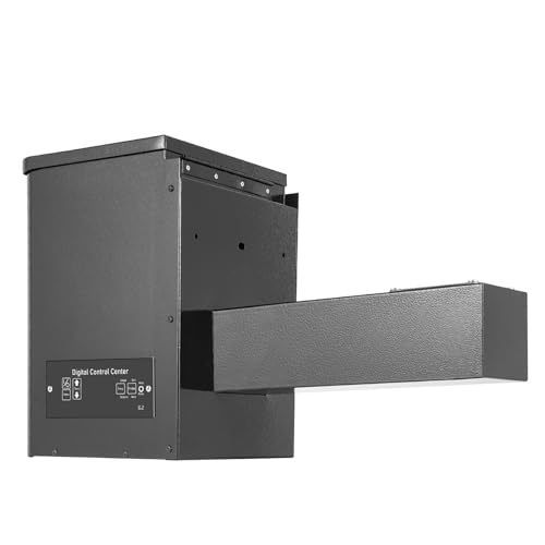 Electric Wood Pellet Smoker Grill Part, Vertical Pellet Hopper Assembly Kit, Intelligent Digital Temperature Controller Electric Wood Pellet Smoker Grill Part for Grills, Smoke, Bake, Roast