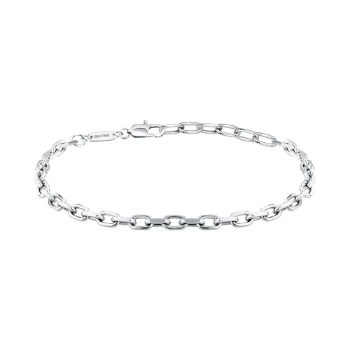 Sector No Limits Men's Bracelet in Rhodium-plated 925‰ Silver, SILVER COLLECTION - SAXY02