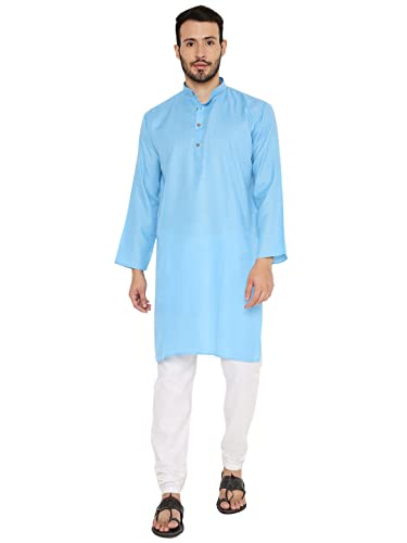 Image of Maharaja Magic Cotton Kurta Pyjama Set for Men