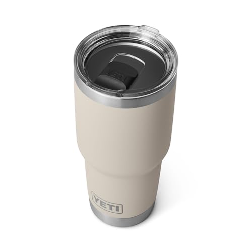 Image of YETI Rambler 30 oz Tumbler, Stainless Steel, Vacuum Insulated with MagSlider Lid, Cape Taupe