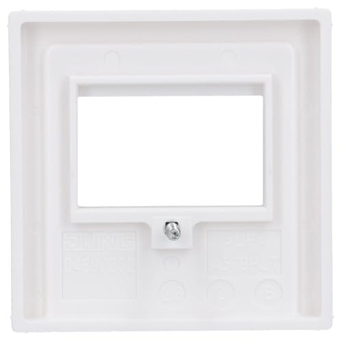 JUNG A569PLTWW Abdeckung f. TAE-Anschlussdose (Duroplast) Alpinweiß Serie A