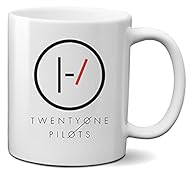 Ceramic Mug with unique design Dishwasher and microwave safe 330ml - 11oz Twenty One Pilots Logo Band Music Tea Coffee Mug Cup Ceramic 330ml 11oz Printed on both sides