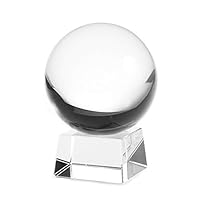 Algopix Similar Product 8 - Amlong Crystal Black Crystal Ball 50mm