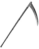 Horror-Shop Grim Reaper Sense aus Kunststoff als Kostümzubehör für Halloween | 138cm