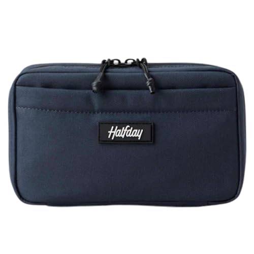 Halfday Sidekick Tech Organizer Kit – Splash-Resistant Travel Case with Built-In Phone Stand