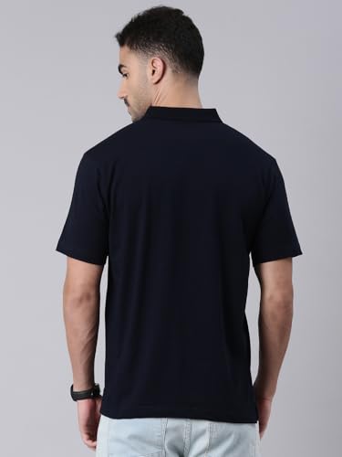 Image of Classic Polo Men's Half Sleeve Polo Neck Authentic Fit Solid Cotton T-Shirt