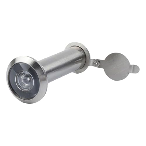Front Door Peephole Wide Angle Heavy Duty Door Viewer Peephole Large Door Viewer Peephole Front Door Viewer with Privacy Cover for 35cm to 55cm Doors