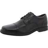 Rockport Men's Taylor Wp Leather Dress Shoe Black, Size 11 Medium