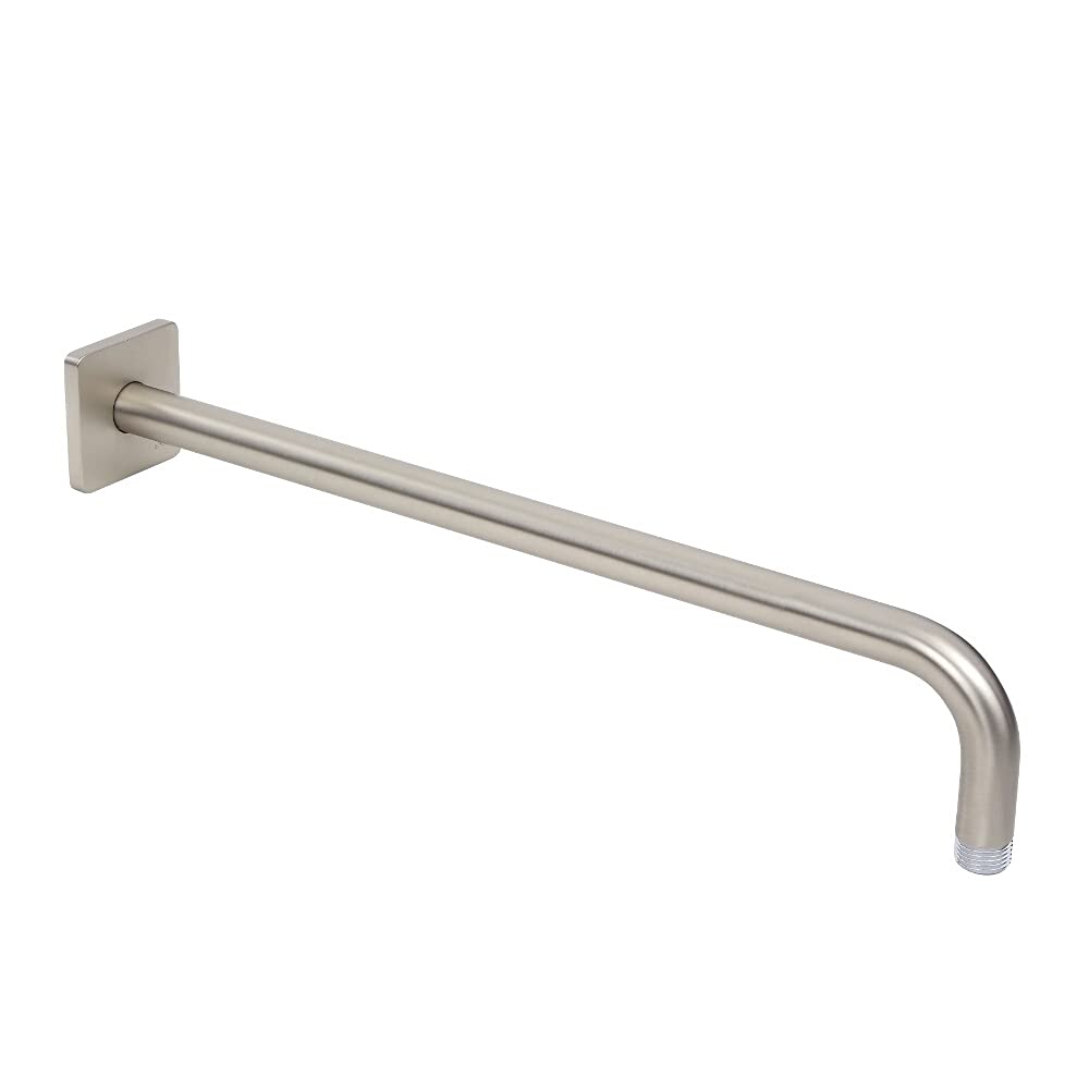 Milano Hunston Shower Head Wall Arm - Brushed Nickel