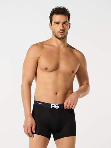 Image of ESSA Men's Ultra-Soft Modal Trunk Underwear | Moisture-Absorption with 4-Way Stretch | Breathable Contour Pouch, Microfiber Waistband with Spandex