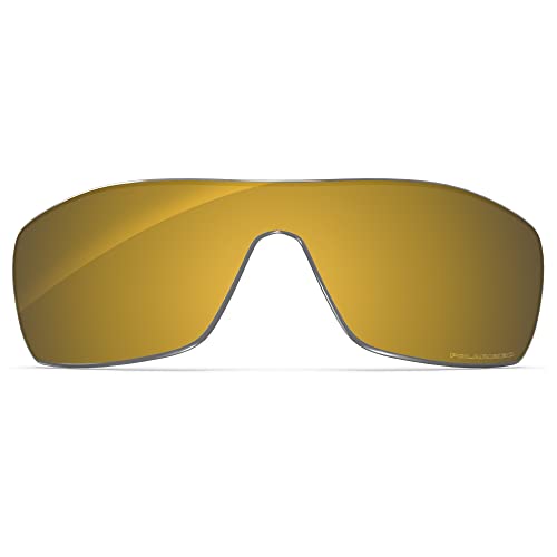Image of Performance Replacement Lenses Compatible with Oakley Offshoot OO9190 Polarized Etched-Tungsten Gold