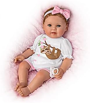 The Ashton-Drake Galleries Dont Hurry, Be Happy Lifelike Baby Girl Doll by Ping Lau
