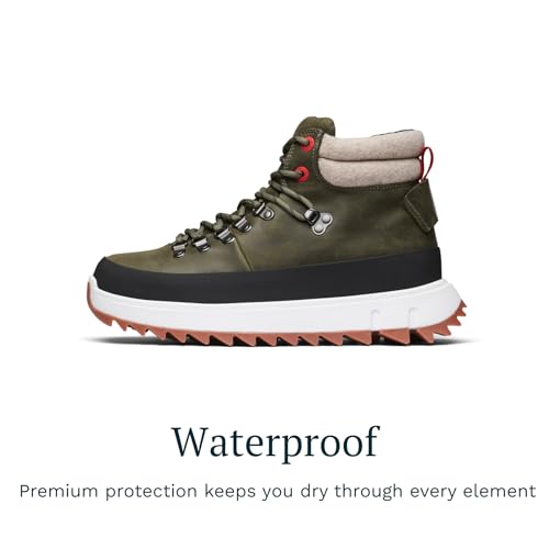 Image of SWIMS Men's Fjell Waterproof Hiking Boot, Salt Stain Resistant Leather Outdoor Winter Shoe