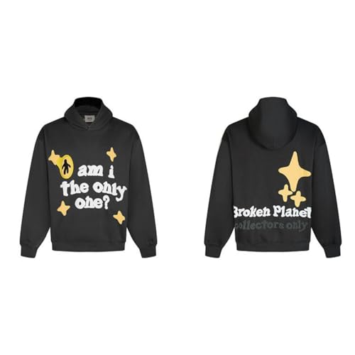 Vintage Graphic Oversized Hoodie Casual Long Sleeve Streetwear Pullover for Men Women