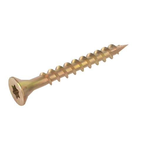 Image of Grip Rite 158GCS10BK #8 by 1-5 /8-inch Type 17 Coarse Thread T-25 Star Drive Bulk Construction Screws 1,466 Count, 10lbs.
