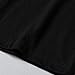 Men's Long-Sleeve Cotton T-Shirt Fashion Casual Solid Color Henley Shirts Crewneck Undershirt Pullover Tops (Medium,Black)