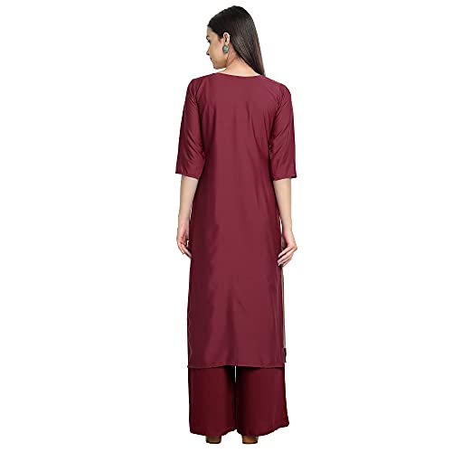 Image of Women's Crepe Straight Kurta