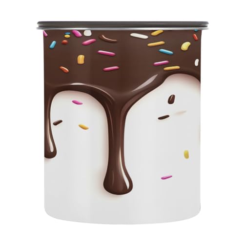 Contenedor Hermético para Café Acero Inoxidable 900 ml