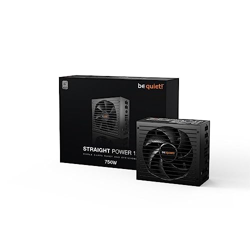 Be Quiet! Straight Power 12 750W Alimentatore, Atx 3.1, 80 Plus Platinum, Ventola Silent Wings Virtualmente Inudibile, Per Schede Video Pcie 5.1 E Pcie 6+2, Cavi 12V-2X6 Inclusi - 4