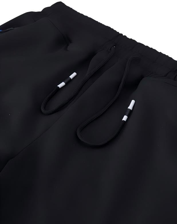 Mens Active Athletic Workout Jogger Sweatpants for Men with Zipper Pocket and Drawstring Size S-2XL - Image 5