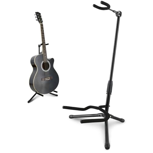 EASTROCK Adjustable Folding Guitar Stand (1-Pack)