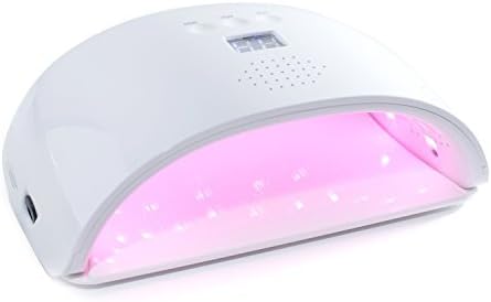 Halicer 48W Red Light LED UV Nail Dryer Lamp Senor ，Ultraviolet ray lamps For Gel Nails and Toe Nail Curing