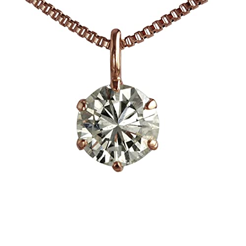 �y DIAMOND WORLD �z���f�B�[�X �W���G���[ K18PG �_�C�������h�y���_���g�l�b�N���X 0.20ct D�`G�J���[ SI2�N���X Good�J�b�g GGSJ �\�[�e�B���O (�Ӓ菑�̌�)�t