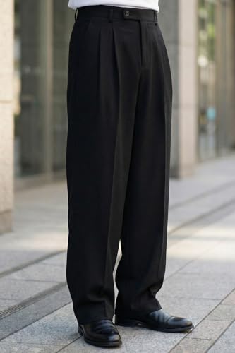 Image of Veirdo Men's Korean Style Pants with Modern Slim Fit Design, Comfortable Fabric, Casual & Smart Look, Perfect for Office and Outings (Sizes S to 2XL)