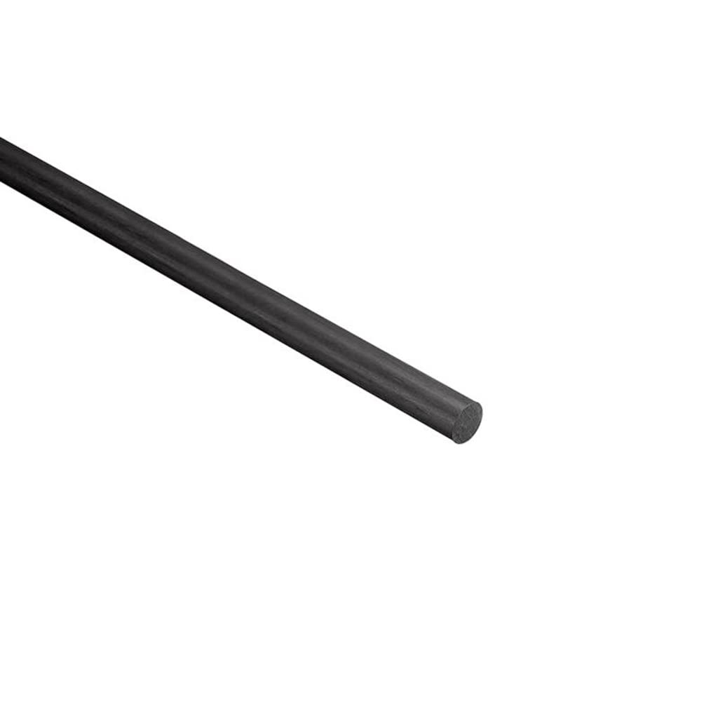 Pręt z włókna węglowego 500 mm i średnicy 1-18 mm, lekka tuba o wysokiej wytrzymałości do samodzielnego latania UAV(18x500mmx1pcs)