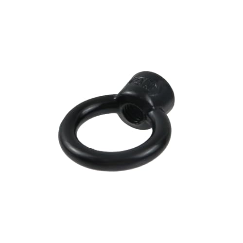 Image of Oedema 4 Pcs M6 Lifting Eye Nut Female Thread 304 Stainless Steel Round Shape Eye Bolt for Home Repairs Rope Fitting