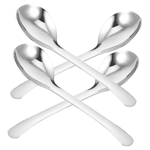 COLLBATH 4stücke Teilig Servierlöffel Aus Edelstahl Suppenkellen Aus Pastalöffel Aus Edelstahl Eintopflöffel Nudellöffel Zum Servieren