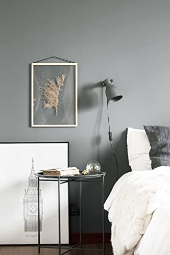 Image of Safiyya Grey Peel and Stick Wallpaper Grey Contact Paper Wall Paper Removable Decorative Self Adhesive Wallpaper Vinyl Rolls for Wall 118 inchx17.7 inch