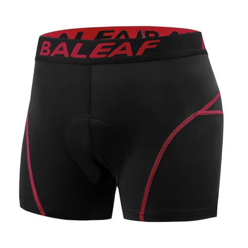 baleaf Cycling Shorts Mens Padded Undershorts Bike Short Mountain MTB Liner Riding Breathable Bicycle Underwear