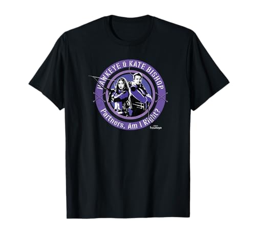 T-shirt Marvel Hawkeye Kate imprimé premium avec des finitions durables