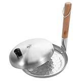 Hohopeti Sartén Japonesa para Huevos y Oyakodon Antiadherente con Mango Vertical para Tortillas y Arroz Estilo Japonés Cocina Versátil para Desayuno y Platos Tradicionales