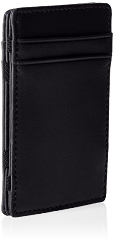 Royce Leather Magic Wallet in Leather, Black, One Size2