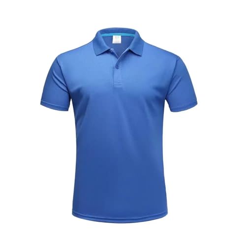 Camisas polos para hombres finie la transpiration en taille XL bleu