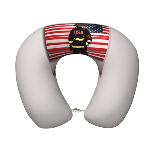 Almohada cuello U espuma viscoelástica tamaño único miniatura 1