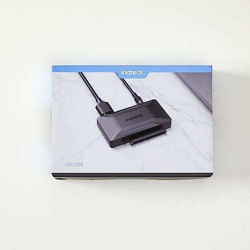 Inateck Sata To Usb 3.2 Gen 2 Adapter, Hard Drive Adapter Cable For 2.5/3.5 Inch Ssd/Hdd, 12V/2A Power Adapter Included, Bi-Directional Transfer #TOP7