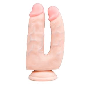 Realistisch dubbeldildo seksspeelgoed voor vrouwen, mannen en paren, Deluxe Dildo met eikel, aderen en zuignap, 15,00 cm