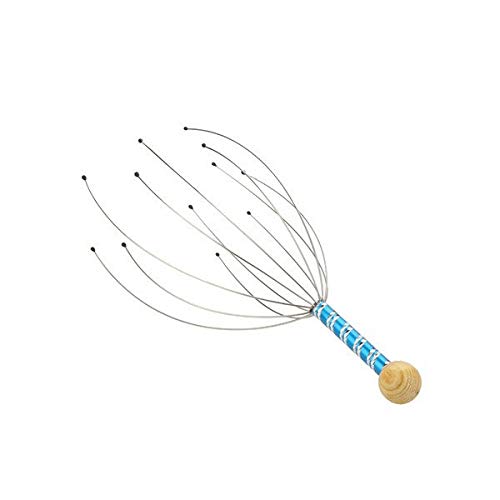 2 x Head Massage Device with 12 Massage Fingers Relax Massage Spider, Head Massager