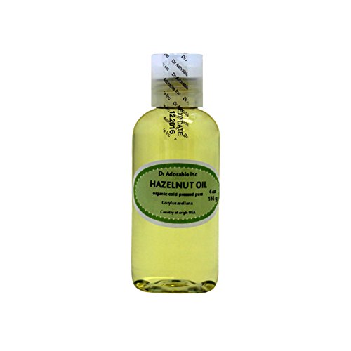 Hazelnut Oil 100% Pure Organic Moisturizing Oil For Face Skin Hair Growth Stretch Marks 4 oz