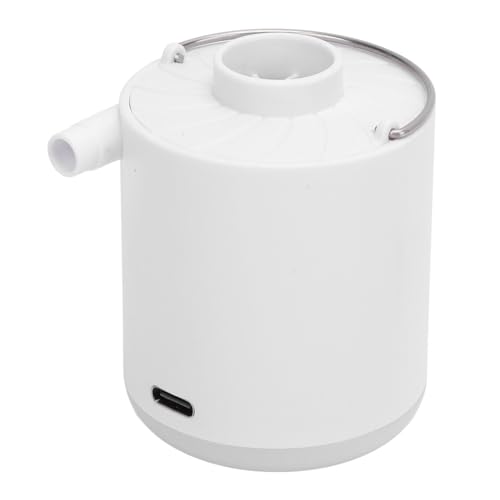 NIZUUONE Pequeña Bomba de Aire Eficiente con Hinchazón de 3.5 KPa con Luz LED para Acampar en el Aire Exterior 38000 RPM 38000 RPM