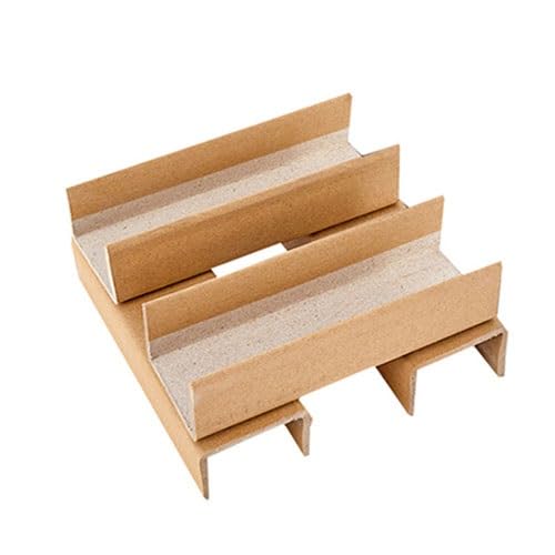 Osłona krawędzi kartonu, 100 sztuk w opakowaniu – mocne i trwałe, idealne do ochrony kartonów i mebli (0,5 m, 30 x 40 x 30 x 3 mm)