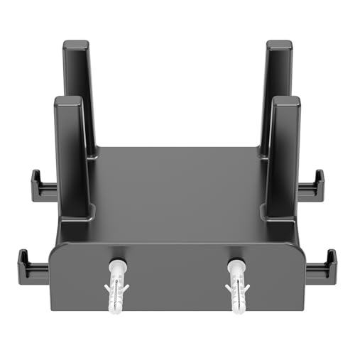 Support mural pour routeur Wi-Fi et modem jusqu'à 45 mm avec range-câble