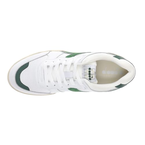 Diadora Mens B.560 Used Lace Up Sneakers Shoes Casual - Green, White4
