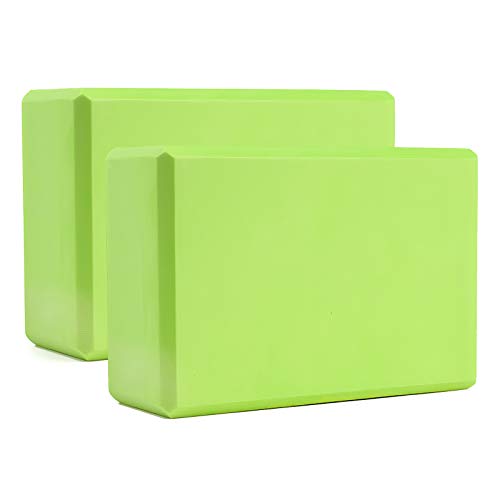 SK Depot™ Yoga Block (Set of 2) LxWxH 9"x3"x6"